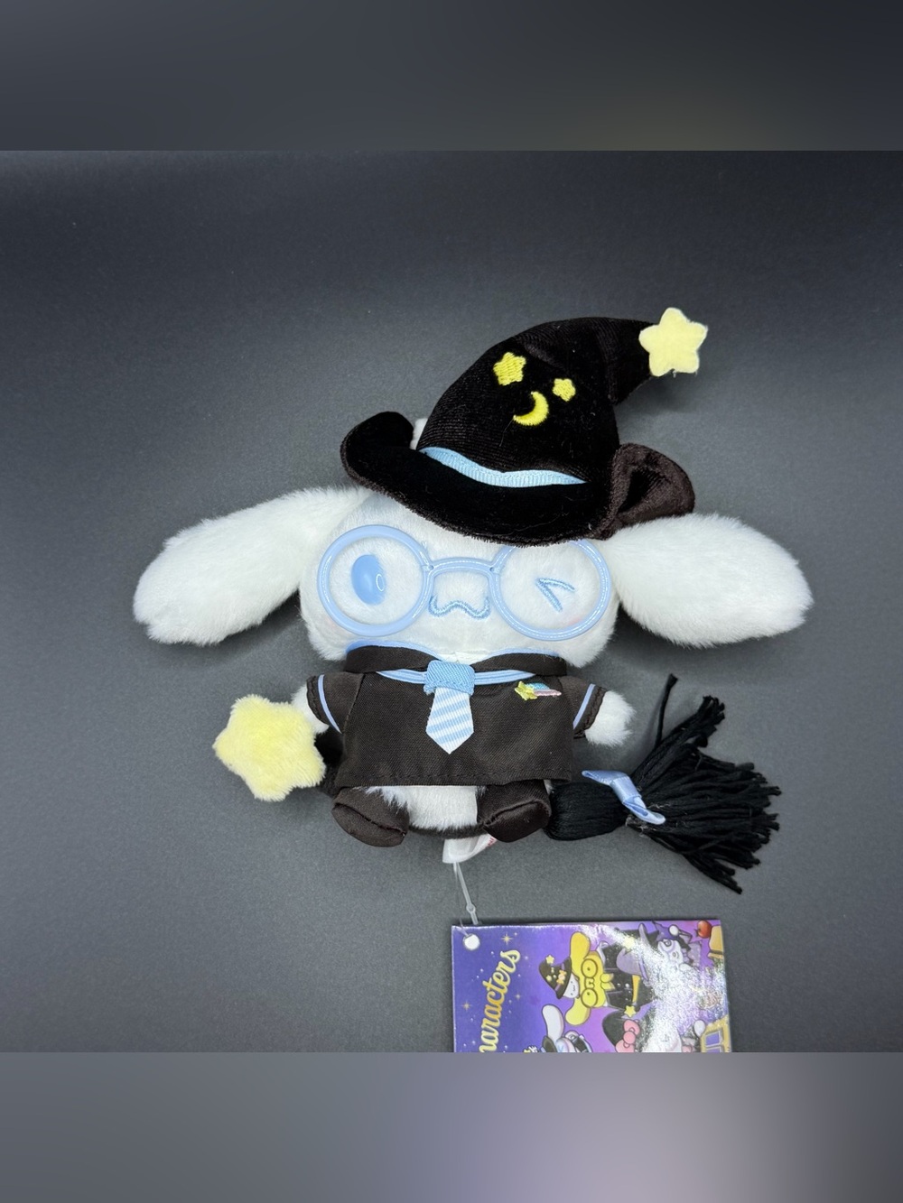Sanrio Cinnamoroll with witch costume Plush /keychain  cn37
